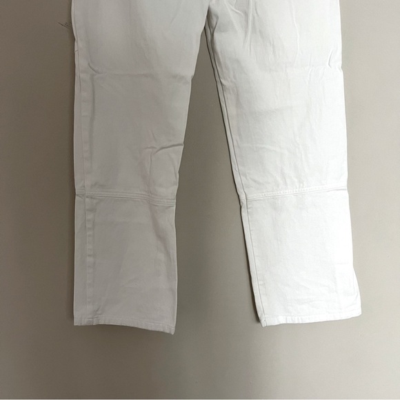 NWOT Princess Polly Pawley white denim cargo pants. - Picture 9 of 11